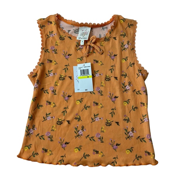 Self Esteem Floral Set of 2 Tank/Skirt Sets Size M (7-8) NWT - Picture 8 of 13